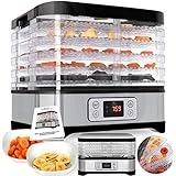 Kesser Dörrautomat mit digitaler Temperaturregler, Dörrgerät für Lebensmittel, Obst- Fleisch-...