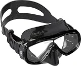 Cressi Onda Mask Tauchmasken, Schwarz, Uni