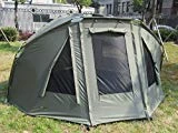 Quest MK1 1-2 Mann Zelt/Bivvy, zum Karpfenangeln, 3-fach Gestänge, kompakt