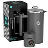 FRENCH PRESS / KAFFEEBEREITER / TEEBEREITER 1 Liter aus Edelstahl von Coffee Gator - Doppelwandige...