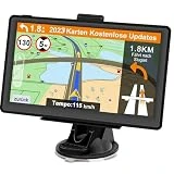 Navigationsgeräte für Auto 2023 GPS Navi - 7 Zoll LKW Navi für Auto PKW, Navigation mit Europa UK...