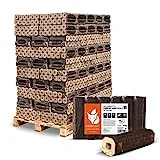 Holzbriketts Hartholz Pinikay Octagon Kamin Ofen Brenn Holz Heiz Grill Smoker Brikett 10kg x 96...