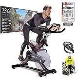 Sportstech Premium Ergometer Heimtrainer mit 22KG Schwungrad & Multiplayer APP | inkl. Pulsgurt |...