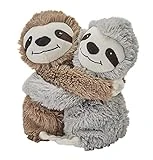 Warmies Kuscheltier/Kuschelfreunde Faultier 2er Set grau braun