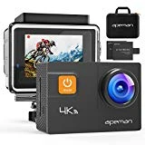 APEMAN Action Kamera WIFI sports cam 4K camera 20MP Ultra Full HD Unterwasserkamera Helmkamera...