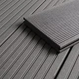 HORI® WPC-Terrassendiele Grau Massivdiele I Komplettset inkl. 40x60 mm Unterkonstruktion & Clips I...
