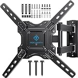 PERLESMITH TV Wandhalterung Schwenkbar Neigbar, Universelle TV Halterung für 26-60 Zoll...