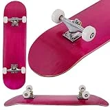 COSTWAY Skateboard Minicruiser Komplettboard Longboard Funboard Holzboard Ahornholz Farben zur Wahl...