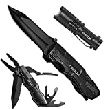 ORSIFOW Multifunktion Taschenmesser,13 in 1 Taschenwerkzeug Multitool mit Zange Klappmesser...