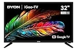 DYON iGoo-TV 32H 80cm (32 Zoll) Google TV (HD, HD Triple Tuner, Prime Video, Netflix, Google Play...