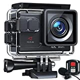 Victure AC700 Action Cam 4K 20MP wasserdichte 40M Unterwasserkamera WiFi helmkamera mit EIS Sensor,...