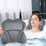 Purpledi Badewannenkissen,Badekissen als Nacken & Nackenkissen Badewanne, mit...