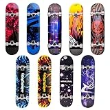 Skateboard Deck Funboard Holzboard komplett 80x20cm Ahornholz