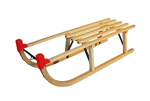 Holzschlitten